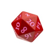 Juego de Dos Dados Vivid Heavy Metal Rojo Ultra Pro
