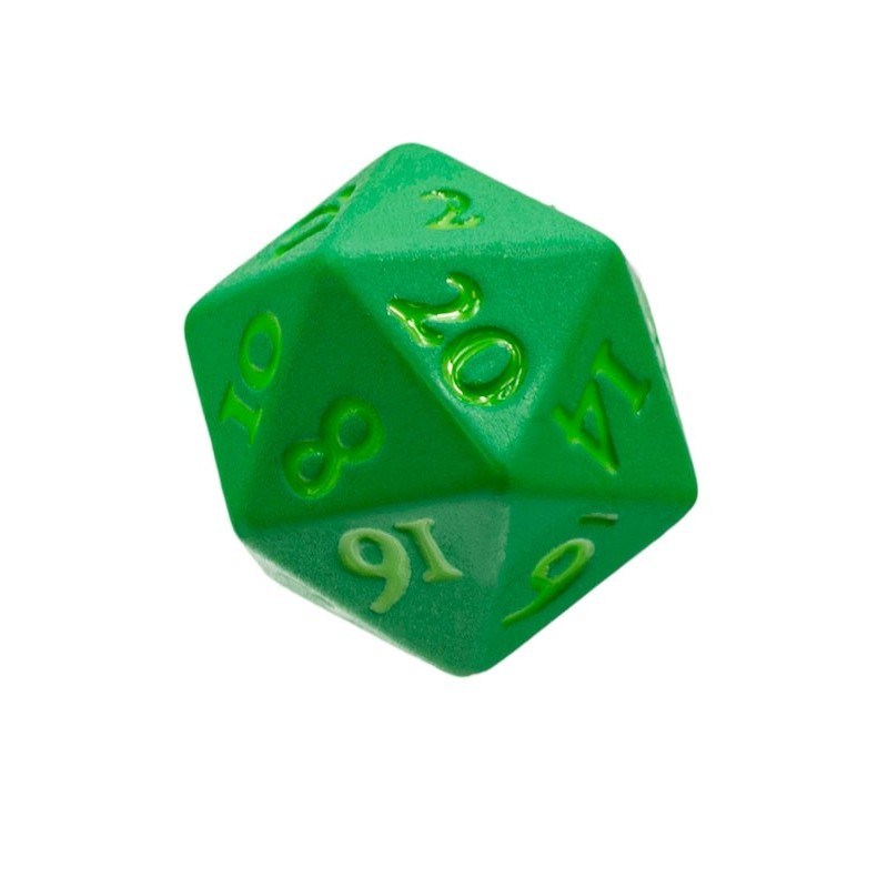 Juego de Dos Dados Vivid Heavy Metal Verde Ultra Pro