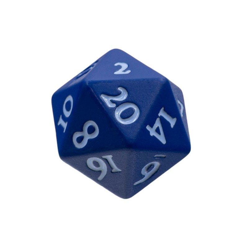 Juego de Dos Dados Vivid Heavy Metal Azul Oscuro Ultra Pro