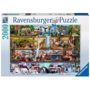 Puzzle 2000 pz: Animales salvajes