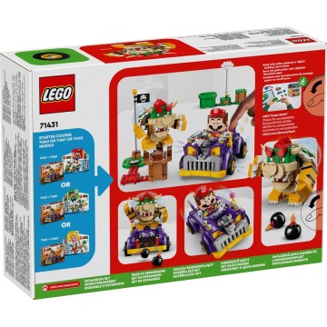 LEGO-71431 Set de Expansión: Coche monstruoso de Bowser