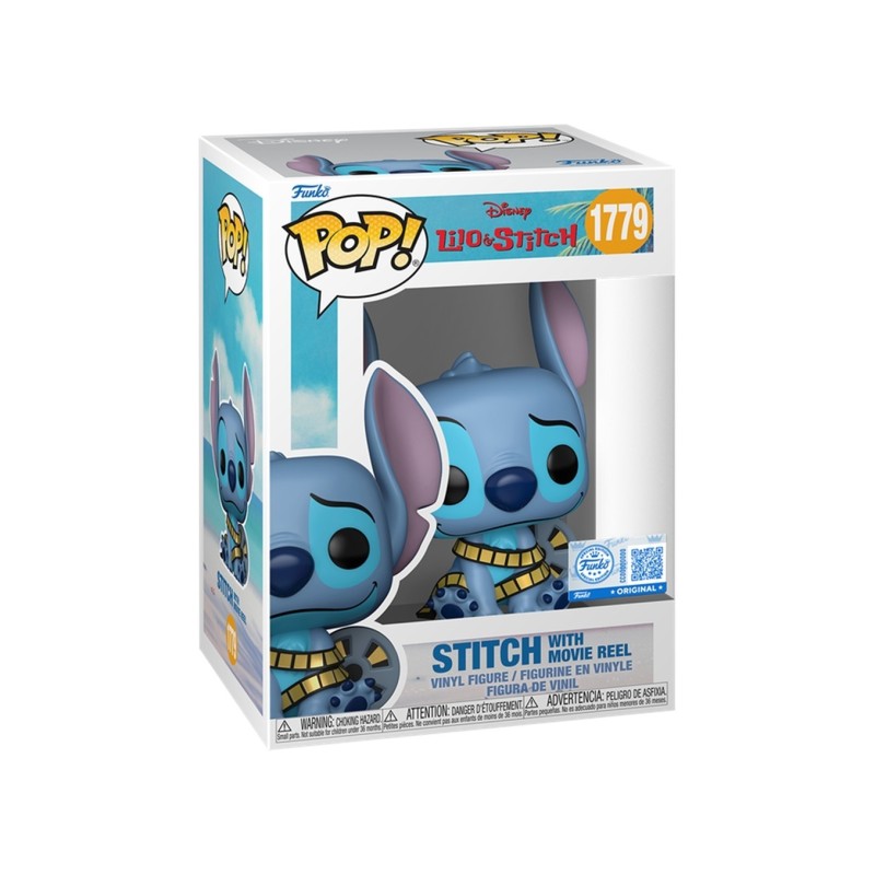 Funko POP! Vinyl Stitch with Movie Reel - Disney