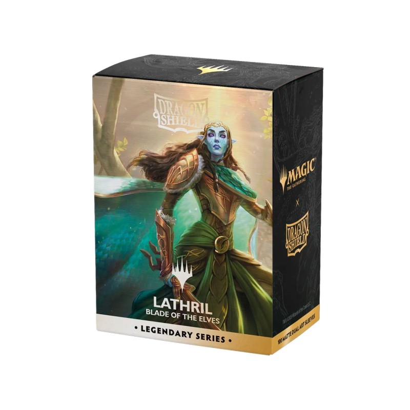 Fundas Standard Matte Dual Art Lathril, Blade of the Elves (100 Unidades) Dragon Shield
