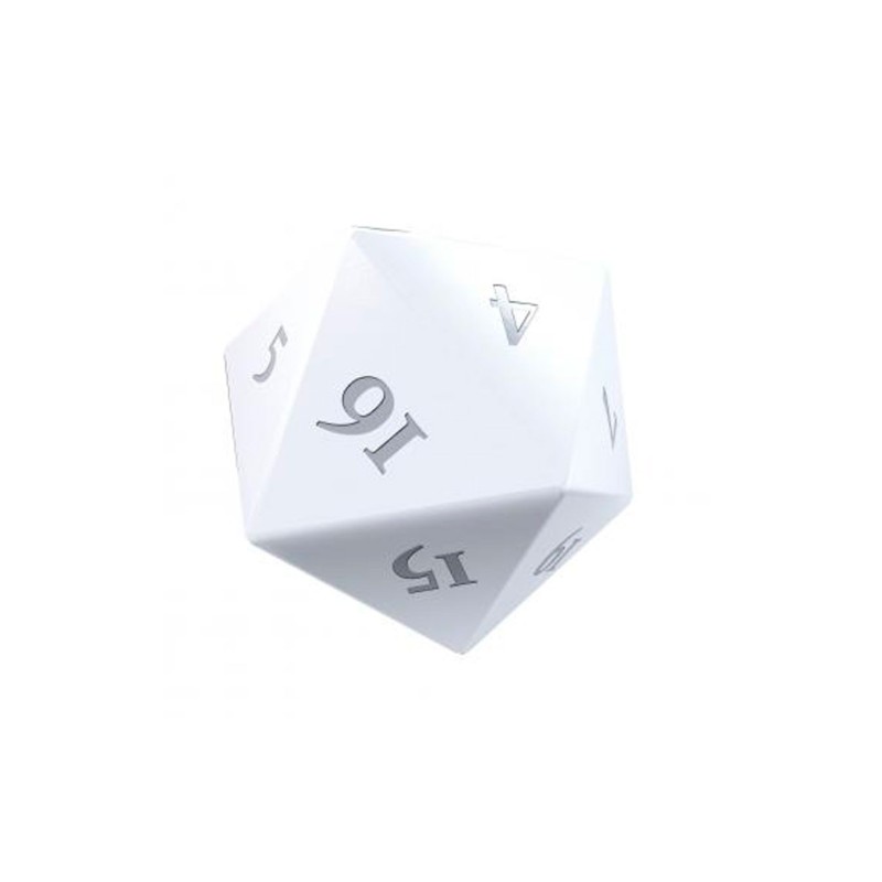Vivid Heavy Metal Dice: White - Ultra Pro
