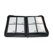 Carpeta con cremallera 4 bolsillos PRO-Binder Zippered Negro Ultra Pro