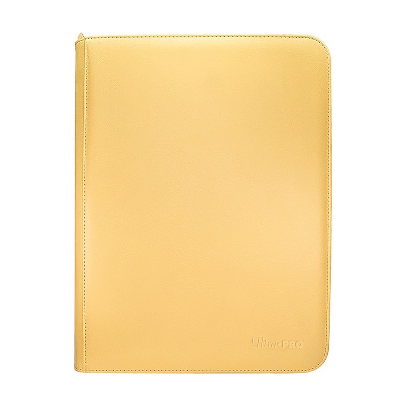 Carpeta con cremallera 9 bolsillos PRO-Binder Zippered Amarillo Ultra Pro
