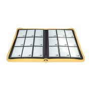 Carpeta con cremallera 9 bolsillos PRO-Binder Zippered Amarillo Ultra Pro