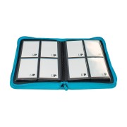Carpeta con cremallera 4 bolsillos PRO-Binder Zippered Verde azulado Ultra Pro
