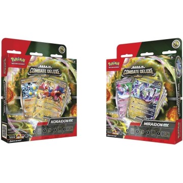 POKEMON BARAJA DE COMBATE DELUXE MIRADONEX Y KORAIDONEX
