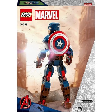 LEGO MARVEL FIGURA PARA CONSTRUIR: CAPITAN AMERICA