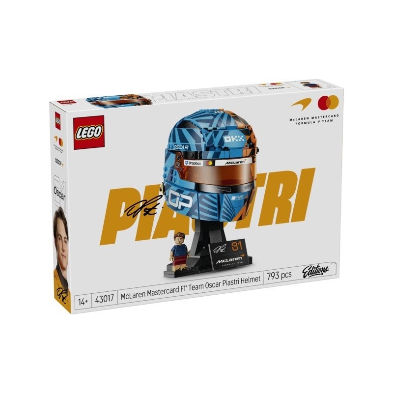 LEGO MCLAREN MASTERCARD F1 TEAM - OSCAR PIASTRI HELMET