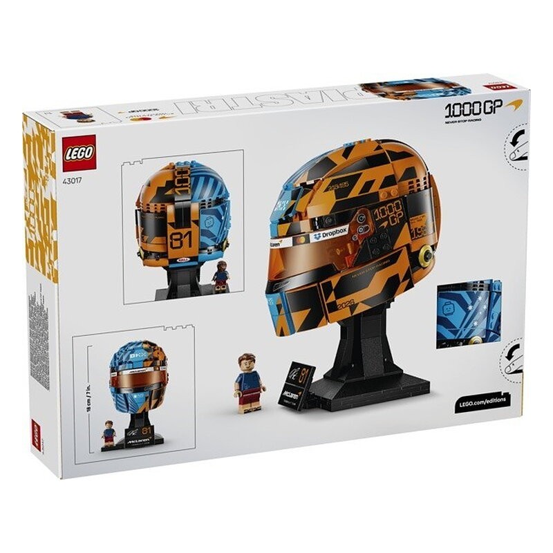 LEGO MCLAREN MASTERCARD F1 TEAM - OSCAR PIASTRI HELMET
