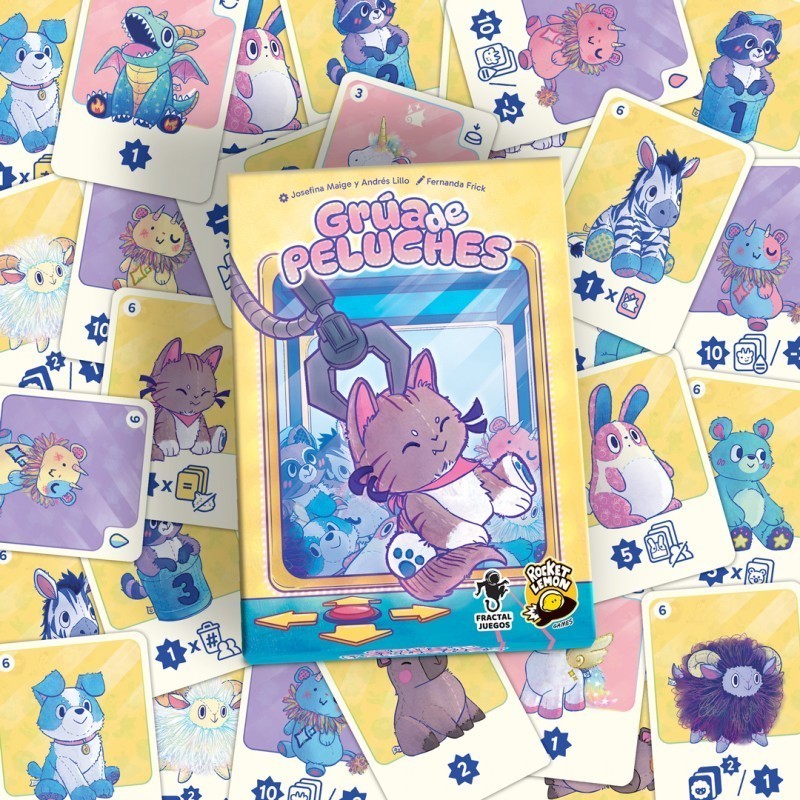 GRUA DE PELUCHES