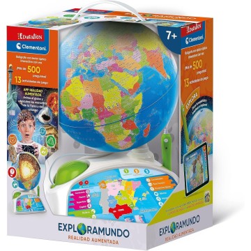 GLOBO TERRAQUEO EXPLORAMUNDO REALIDAD AUMENTADA