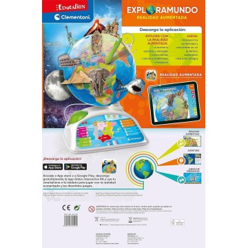 GLOBO TERRAQUEO EXPLORAMUNDO REALIDAD AUMENTADA