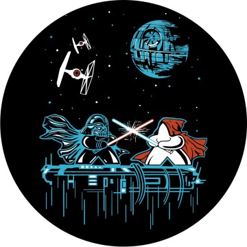 Camiseta Unisex Meeple De Las Galaxias