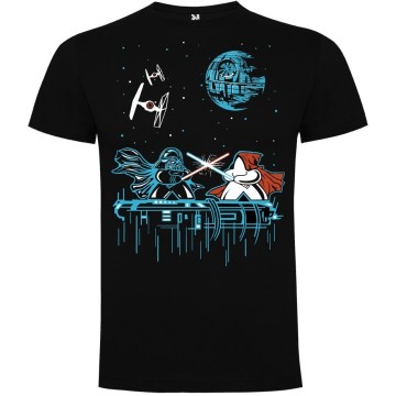Camiseta Unisex Meeple De Las Galaxias