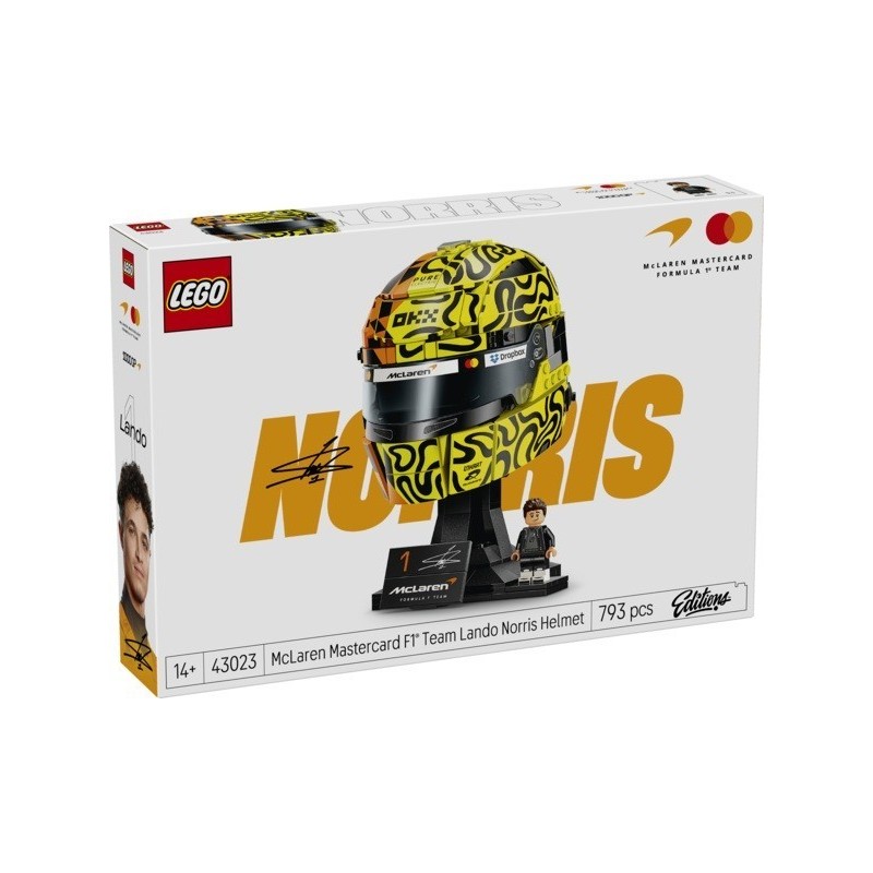 LEGO MCLAREN MASTERCARD F1 TEAM - LANDO NORRIS HERMET
