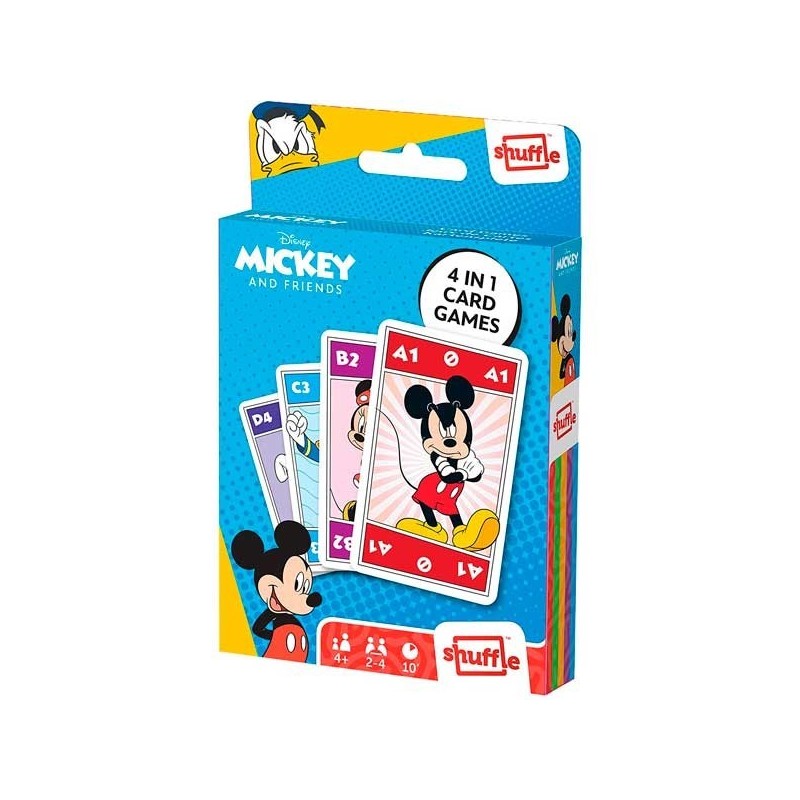 DISNEY MICKEY AND FRIENDS BARAJA 4 EN 1