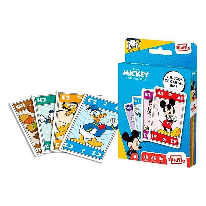 DISNEY MICKEY AND FRIENDS BARAJA 4 EN 1