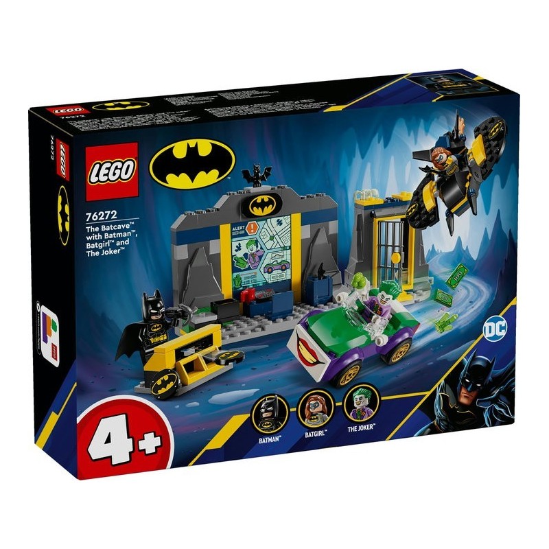 LEGO BATMAN - BATCUEVA CON BATMAN, BATGIRL Y THE JOKER
