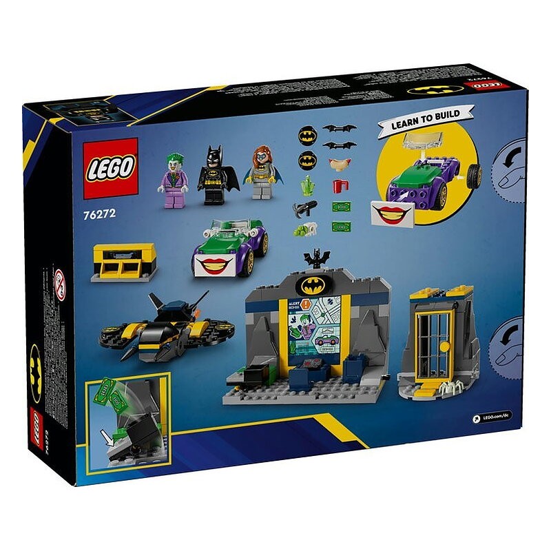 LEGO BATMAN - BATCUEVA CON BATMAN, BATGIRL Y THE JOKER