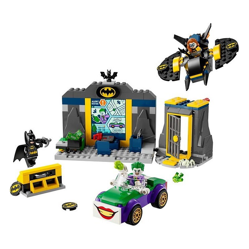 LEGO BATMAN - BATCUEVA CON BATMAN, BATGIRL Y THE JOKER