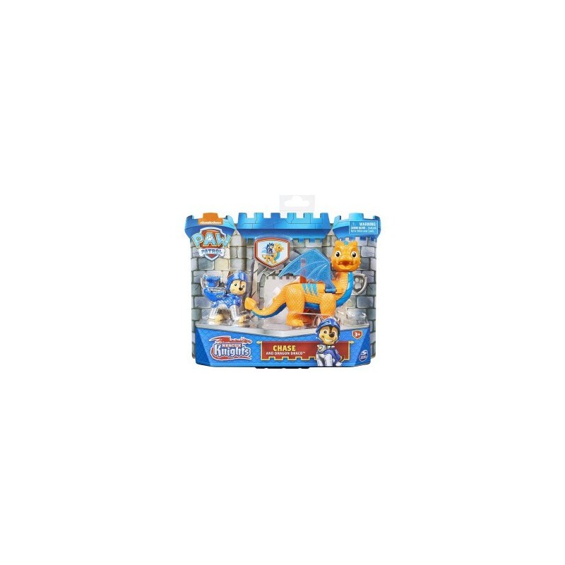 PAW PATROL RESCUE KNIGHTS DRAGON CACHORROS CABALLEROS