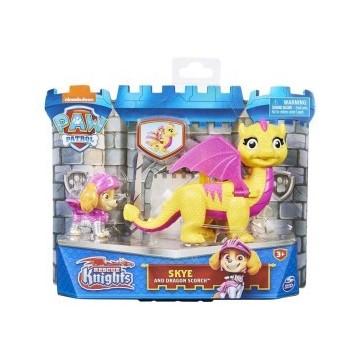 PAW PATROL RESCUE KNIGHTS DRAGON CACHORROS CABALLEROS