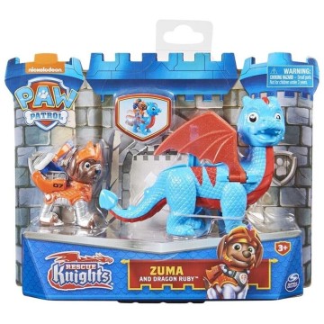 PAW PATROL RESCUE KNIGHTS DRAGON CACHORROS CABALLEROS