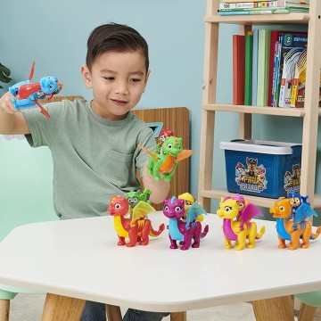 PAW PATROL RESCUE KNIGHTS DRAGON CACHORROS CABALLEROS
