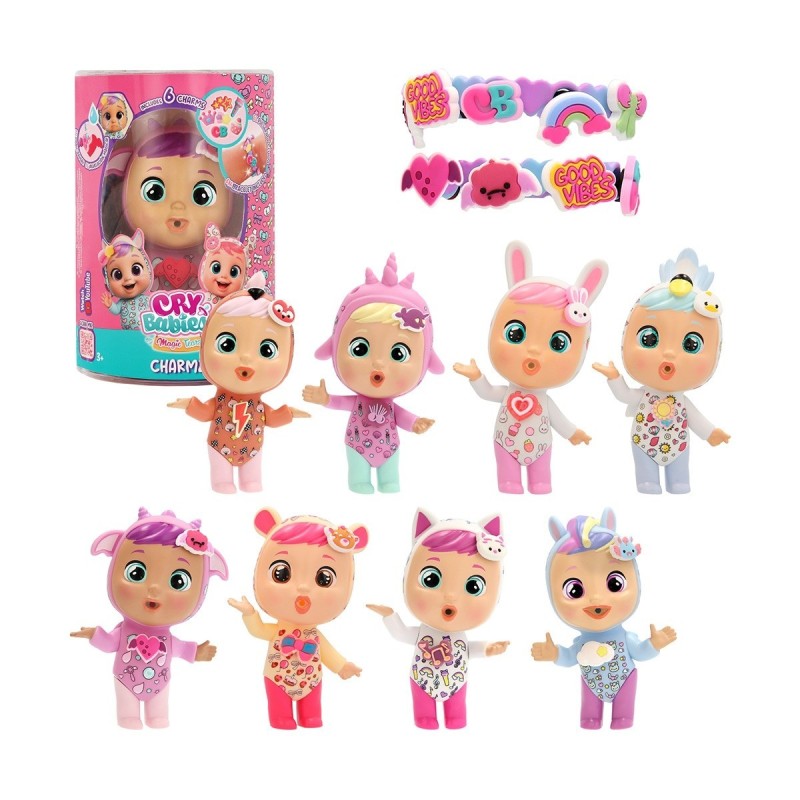 BEBES LLORONES MUÑECA CHARMZ LAGRIMAS MAGICAS SURTIDO