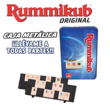 RUMMIKUB TRAVEL CAJA LATA
