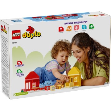 LEGO-10414 Rutinas Diarias: Comer y Dormir