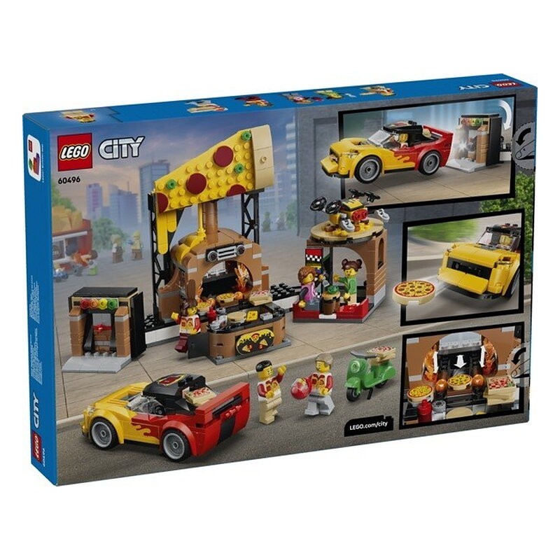 LEGO CITY - EXPERIENCIA DE PIZZA A DOMICILIO CON VEHICULOS