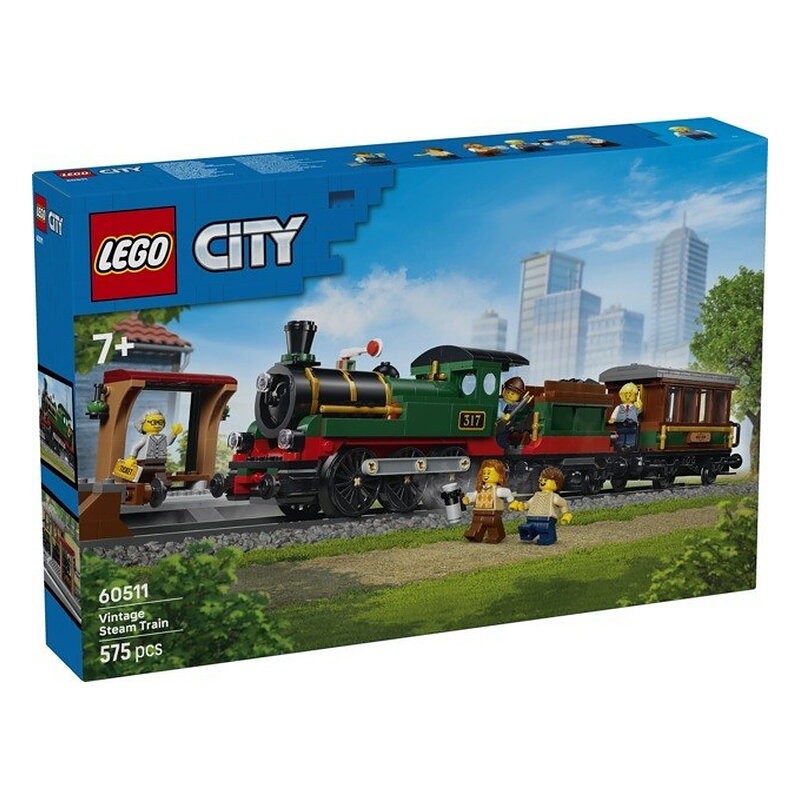 LEGO CITY - TREN DE VAPOR CLASICO