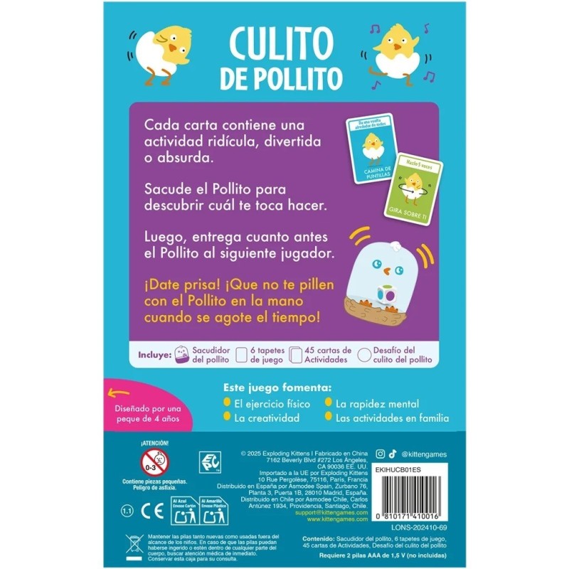 CULITO DE POLLITO