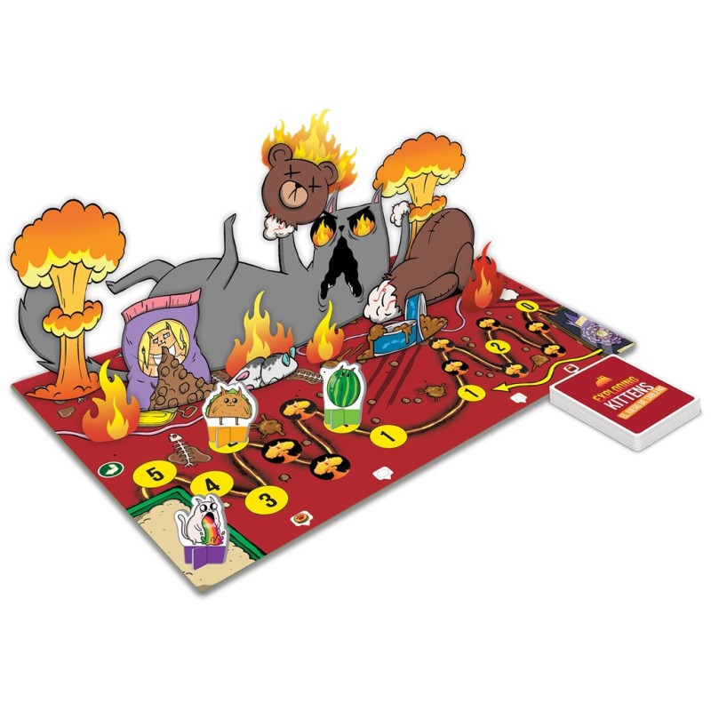 EXPLODING KITTENS - EL JUEGO DE TABLERO