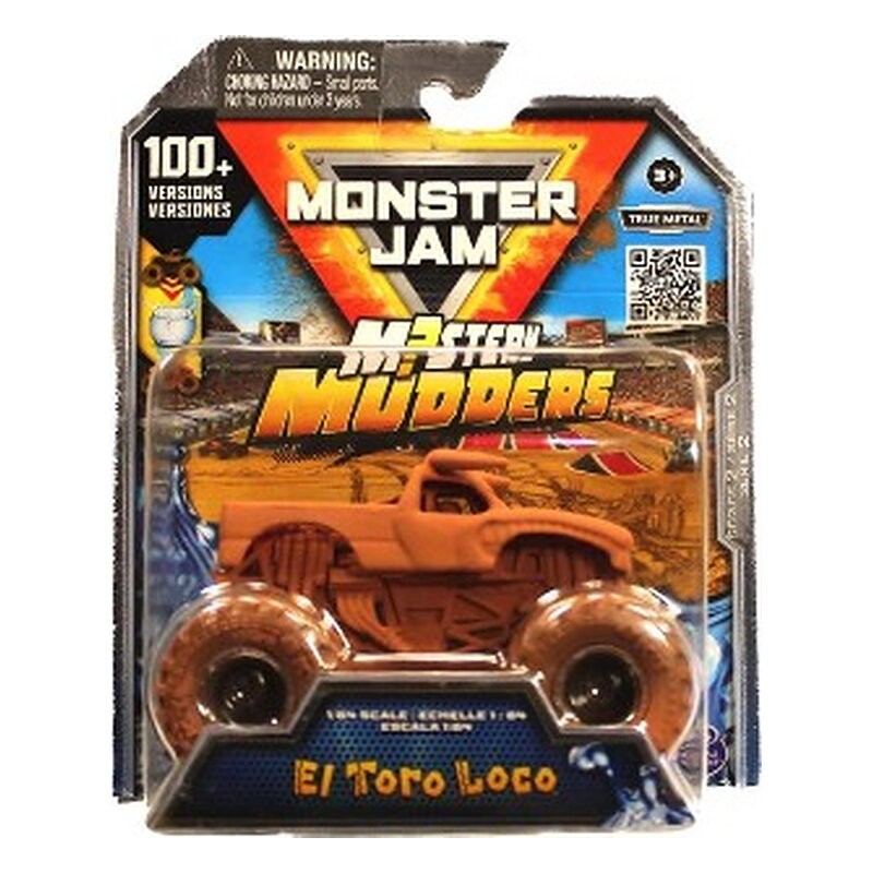 MONSTER JAM VEHICULOS MISTERY MUDDERS 1:64 SURTIDOS