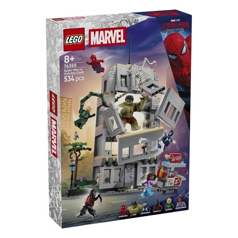LEGO MARVEL - SPIDER-MAN VS. HULK: CHOQUE EPICO