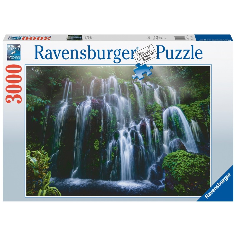Puzzle 3000 pz: Cascadas de Indonesia