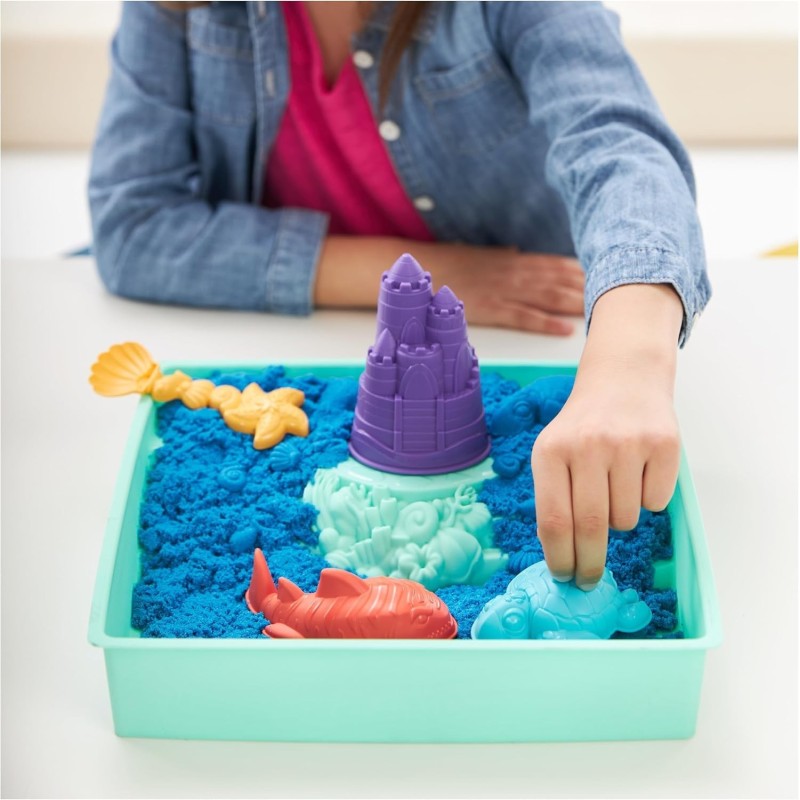KINETIC SAND - SET CASTILLO DE ARENA SURTIDO