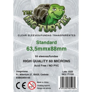 60 Micras Fundas TBT Standard High quality 63.5x88