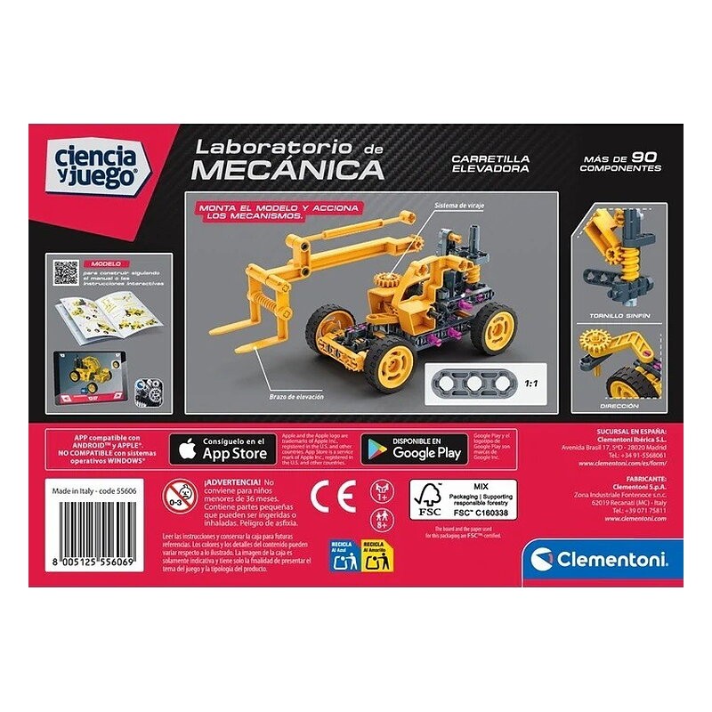 LABORATORIO DE MECANICA CARRETILLA ELEVADORA