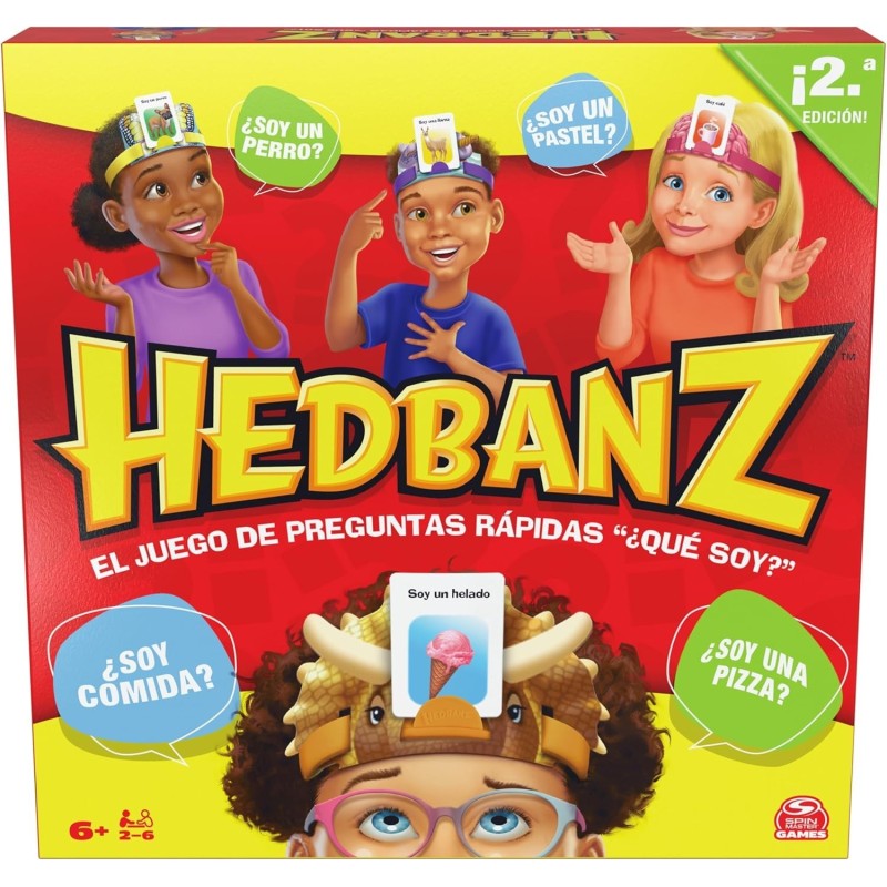 HEDBANZ 2ª ED. JUEGO DE PREGUNTAS RÁPIDAS