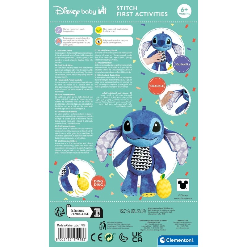 STITCH PELUCHE ACTIVIDADES