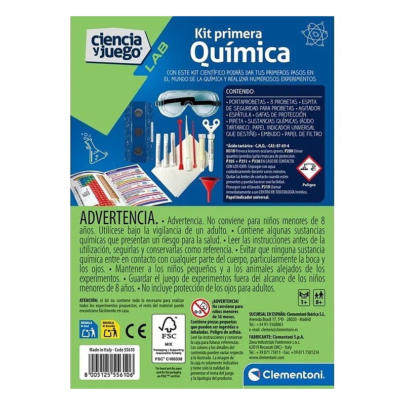 CIENCIA - KIT PRIMERA QUIMICA