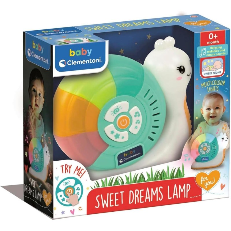 BABY CLEMMY - LAMPARA CARACOL DULCES SUEÑOS