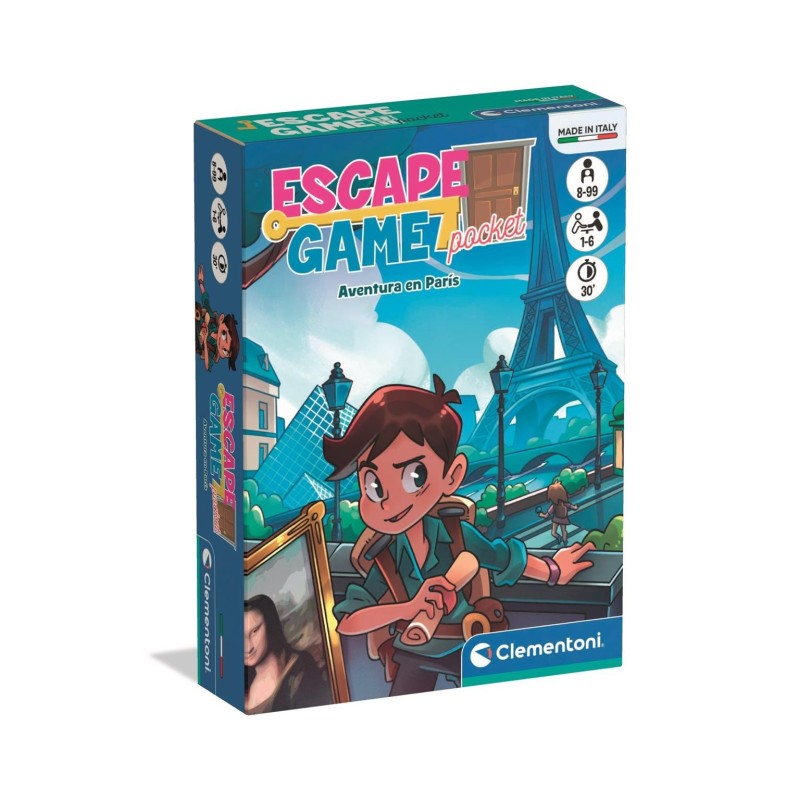ESCAPE GAME POCKET - AVENTURA EN PARIS