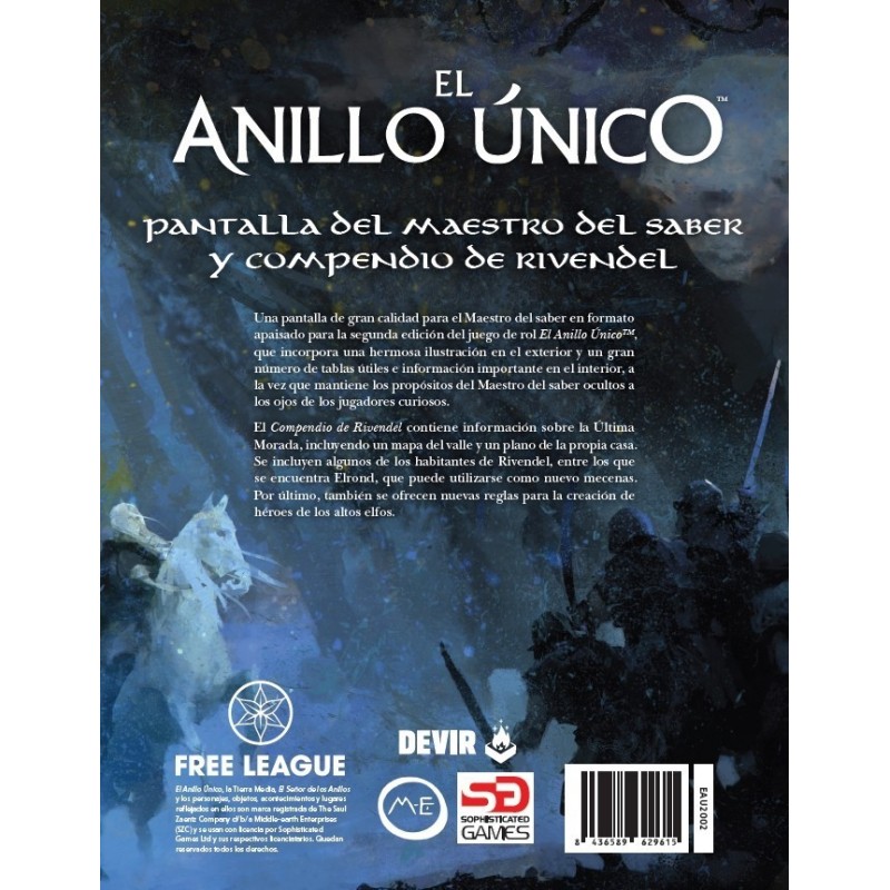 ANILLO UNICO 2ª ed.: PANTALLA + Compendio de Rivendel